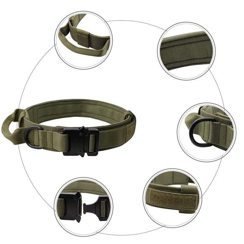 Tactical Collar Adjustable /+ Suspension Leash