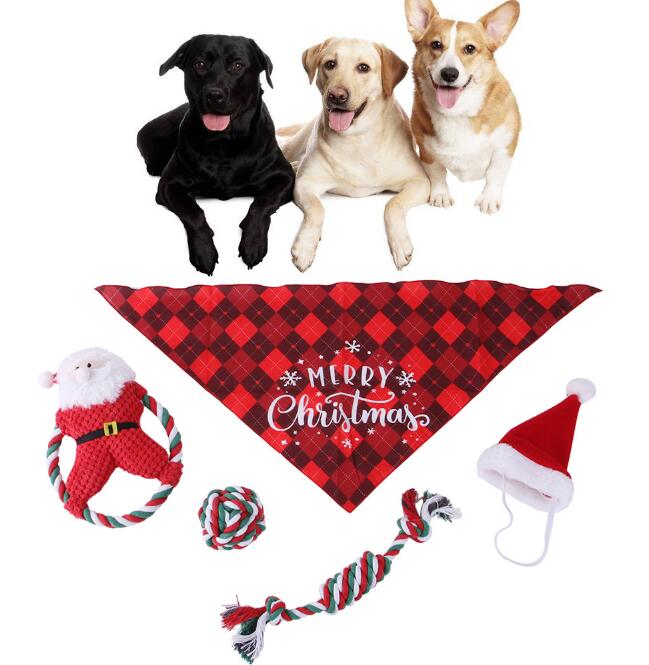 Christmas Pet Supplies Set