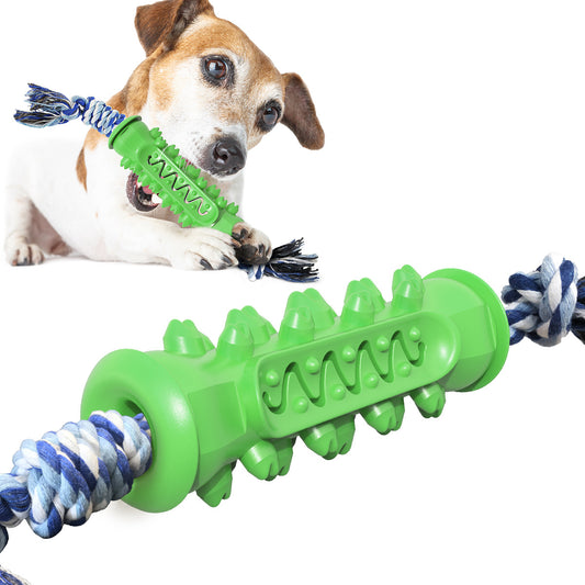 Dog Toy Molar Stick Bite Resistant Toothbrush Toothbrush Dog Toy With Rope